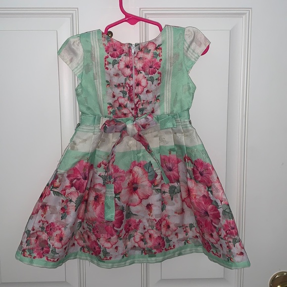 MAHEK Baby, 18-24m, Absolutely Gorgeous Dress, Floral Print, Elegant Fabric - Picture 7 of 13